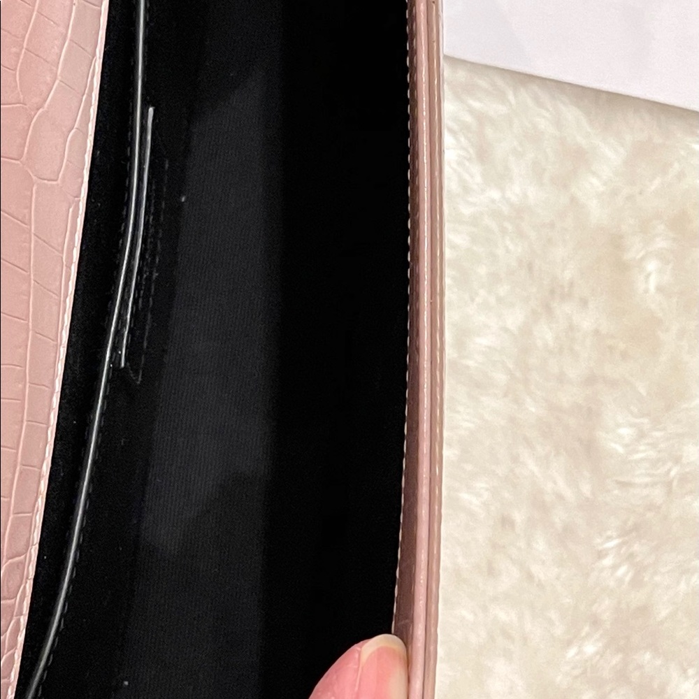 YSL Saint Laurent Medium Kate Tassel Nude Pink Bag - Picture 12 of 13